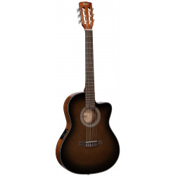 CORT Jade E Nylon (Dark Brown Burst)