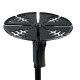 GATOR FRAMEWORKS GFW-CABLEHNGRTRAY Frameworks Mic Stand Cable Hanger Tray