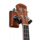 GATOR FRAMEWORKS GFW-UKE-HNGRMHG Wall Mount Ukulele/Mandolin Hanger (Mahogany)