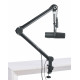 GATOR FRAMEWORKS GFWMICBCBM4000 Professional Desktop Mic Boom Stand with Led Light