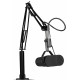 GATOR FRAMEWORKS GFW-ID-CREATORTREE ID Series All-In-One Content Creator Tree with Light, Mic & Camera Attachments