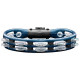 Meinl Mountable ABS Tambourine, Blue, Aluminum Jingles (Meinl TMT2A-B)