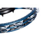 Meinl Mountable ABS Tambourine, Blue, Aluminum Jingles (Meinl TMT2A-B)