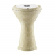 Meinl 8 1/2" Aluminum Doumbek Leather Covered Shell Beige (Meinl HE-3000BG)