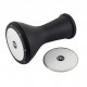 Meinl 8 1/2" Aluminum Doumbek Black Vinyl Covered (Meinl HE-3000)