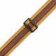 LEVY'S MC2CG-TAN-TAN Cotton Combo Guitar Strap – Tan Cotton with Tan Leather Strip