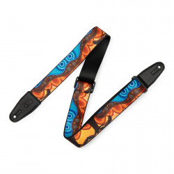 LEVY'S MP2DU-003 2″ Down Under Series Poly Guitar Strap - Landscape