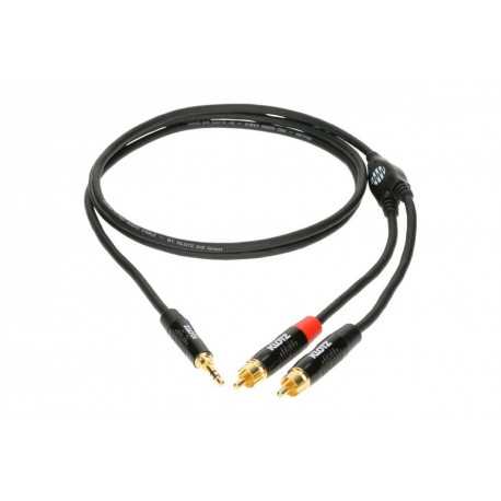 KLOTZ KY7-150 MINILINK PRO Y-CABLE BLACK 1.5 M