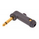 D'addario PW-AGRAP-2 1/4 Right Angle Plug with Latching Circuit Breaker