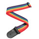 D'addario PWS110 Polypro Guitar Strap (Rainbow)