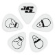 D'addario Joe Satriani Signature Guitar Picks, White (Heavy Gauge)