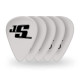 D'addario Joe Satriani Signature Guitar Picks, White (Heavy Gauge)