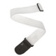 D'addario PWS108 Polypro Guitar Strap (White)