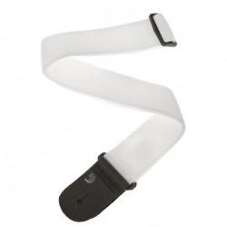 D'addario PWS108 Polypro Guitar Strap (White)