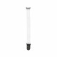 D'addario PWS108 Polypro Guitar Strap (White)
