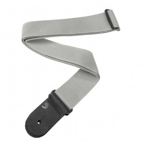 D'addario PWS105 Polypro Guitar Strap (Grey)