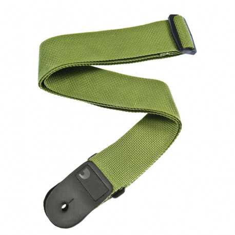 D'addario PWS107 Polypro Guitar Strap (Green)
