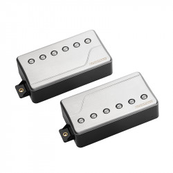 Fishman Fluence Classic 6-String Humbucker Pickups Set Brushed Stainless (Fishman PRF-CHB-SR2)