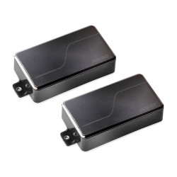 Fishman Fluence Modern 6-String Humbucker Pickup Sets Black Nickel (Fishman PRF-MHB-SK2)