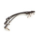 MXR 6 INCH RIBBON PATCH CABLE - 3 PACK