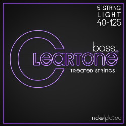 CLEARTONE 6440-5 BASS NICKEL-PLATED LIGHT 5 STRING (40-125)