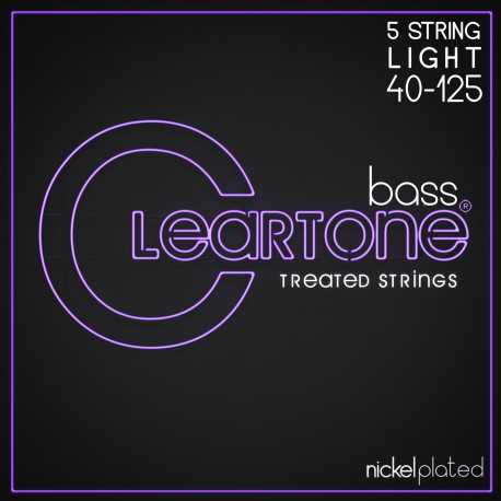 CLEARTONE 6440-5 BASS NICKEL-PLATED LIGHT 5 STRING (40-125)