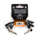 MXR 3 INCH RIBBON PATCH CABLE - 3 PACK