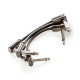 MXR 3 INCH RIBBON PATCH CABLE - 3 PACK