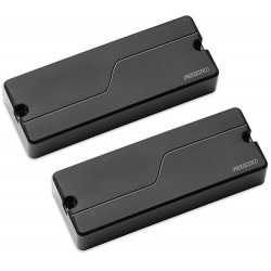 Fishman Fluence 5-String Bass Soapbar Pickups Set Black (Fishman PRF-BS5-SB2)