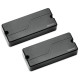 Fishman Fluence 4-String Bass Soapbar Pickups Set Black (Fishman PRF-BS4-SB2)