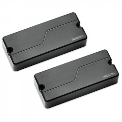 Fishman Fluence 4-String Bass Soapbar Pickups Set Black (Fishman PRF-BS4-SB2)