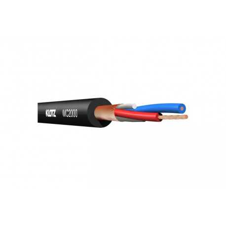 KLOTZ MC2000SW SUPERIOR MICROPHONE CABLE BLACK