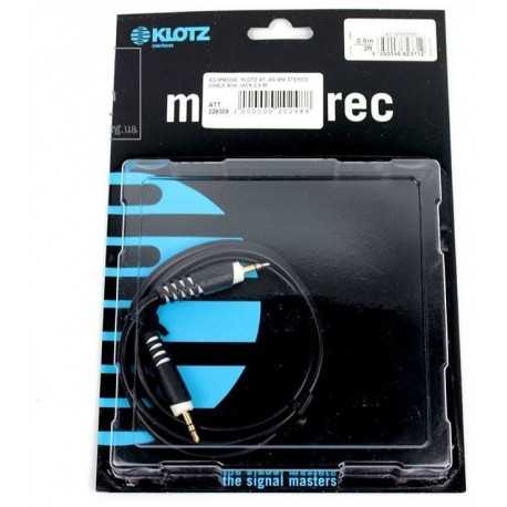 KLOTZ AS-MM STEREO CABLE MINI JACK 0.9 M