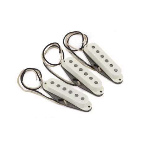 FENDER PURE VINTAGE '65 STRAT PICKUP SET VINTAGE WHITE (3)