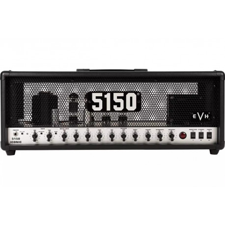 EVH 5150 ICONIC SERIES 80W HEAD BLACK