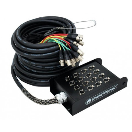 OMNITRONIC Multicore Stagebox 12/4 30m