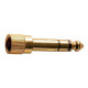 GEWA Jack 3,5 Stereo / Jack 6,3 Stereo (Gold)