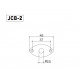 GOTOH JCB-2 B Jack Cover (Black)