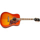 EPIPHONE HUMMINGBIRD AGED CHERRY SUNBURST GLOSS