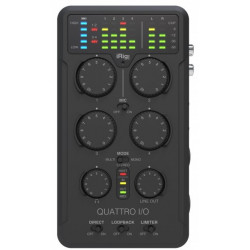 IK MULTIMEDIA iRig Pro Quattro I/O DELUXE