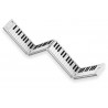 Carry-on Folding Piano Touch White