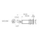 Partsland 943182 Output Socket (Gold)