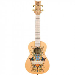 Ortega Art Series Concert Size Ukulele RUAR-EY