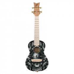 Ortega Art Series Concert Size Ukulele Birds (RUAR-BI)