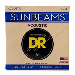 DR Strings SUNBEAM Acoustic Phosphor Bronze - Light (12-54)