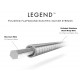 DR Strings LEGEND Flatwound Electric - Medium Light (11-48)