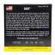 DR Strings DDT Drop Down Tuning Bass - Heavy (50-110)