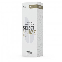 D'ADDARIO Organic Select Jazz - Tenor Sax Filed 3S - 5 Pack