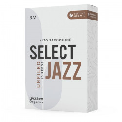 D'ADDARIO Organic Select Jazz - Alto Sax Unfiled 3M - 10 Pack