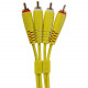 UDG SET RCA - RCA YELLOW 1,5M (U97001YL)